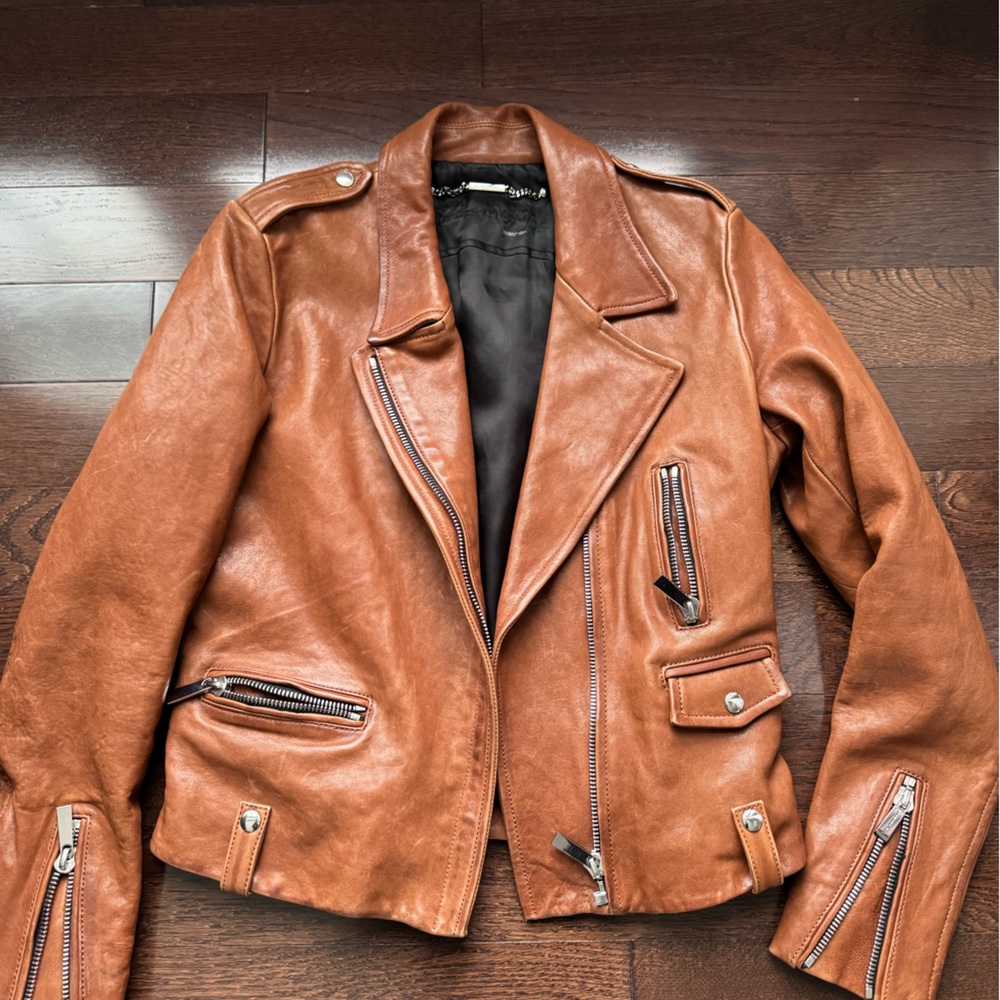 Barbara Bui
Leather biker jacket